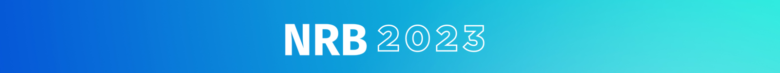 NRB 2023 International Christian Media Convention logo